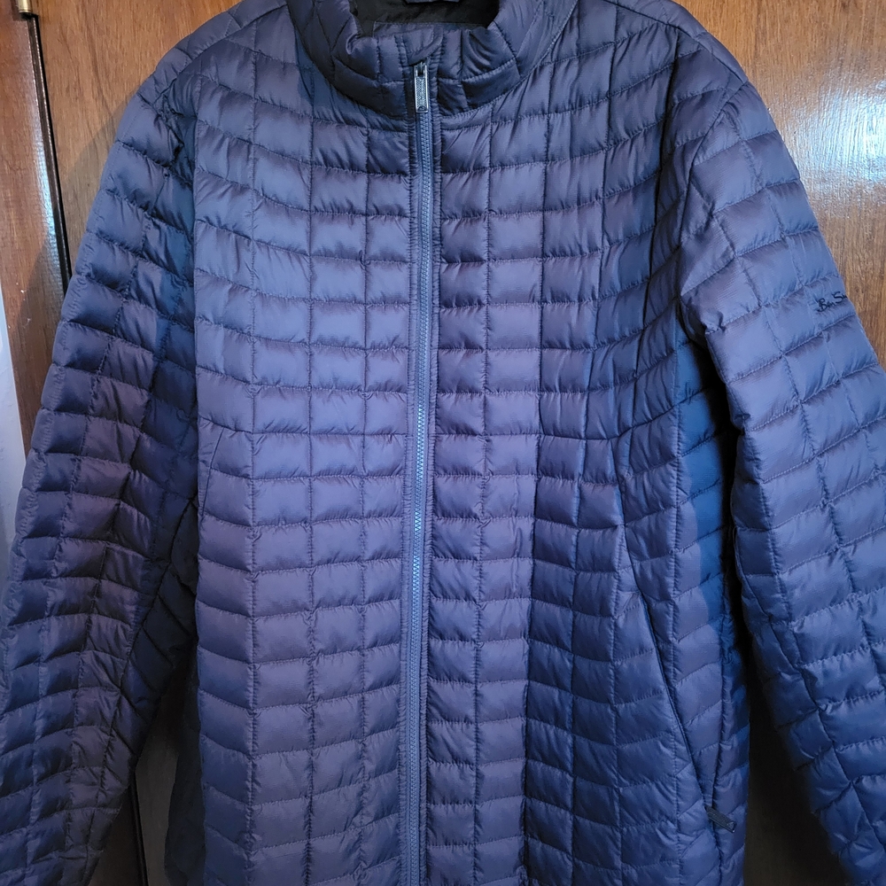 Men's Gray Quilted Jacket